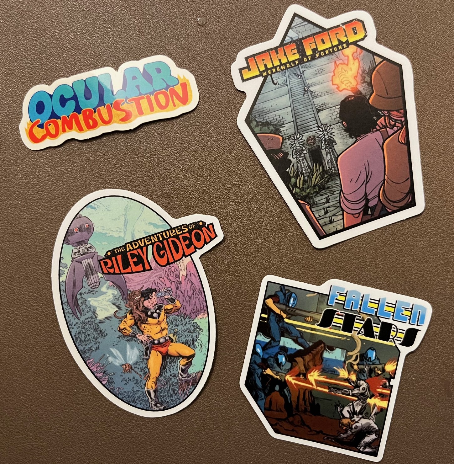 Ocular Combustion Sticker Pack