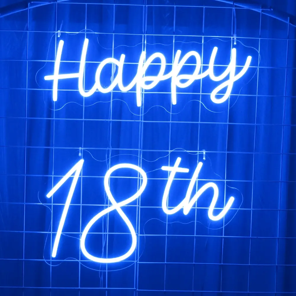 Happy Birthday Neon Sign Hire