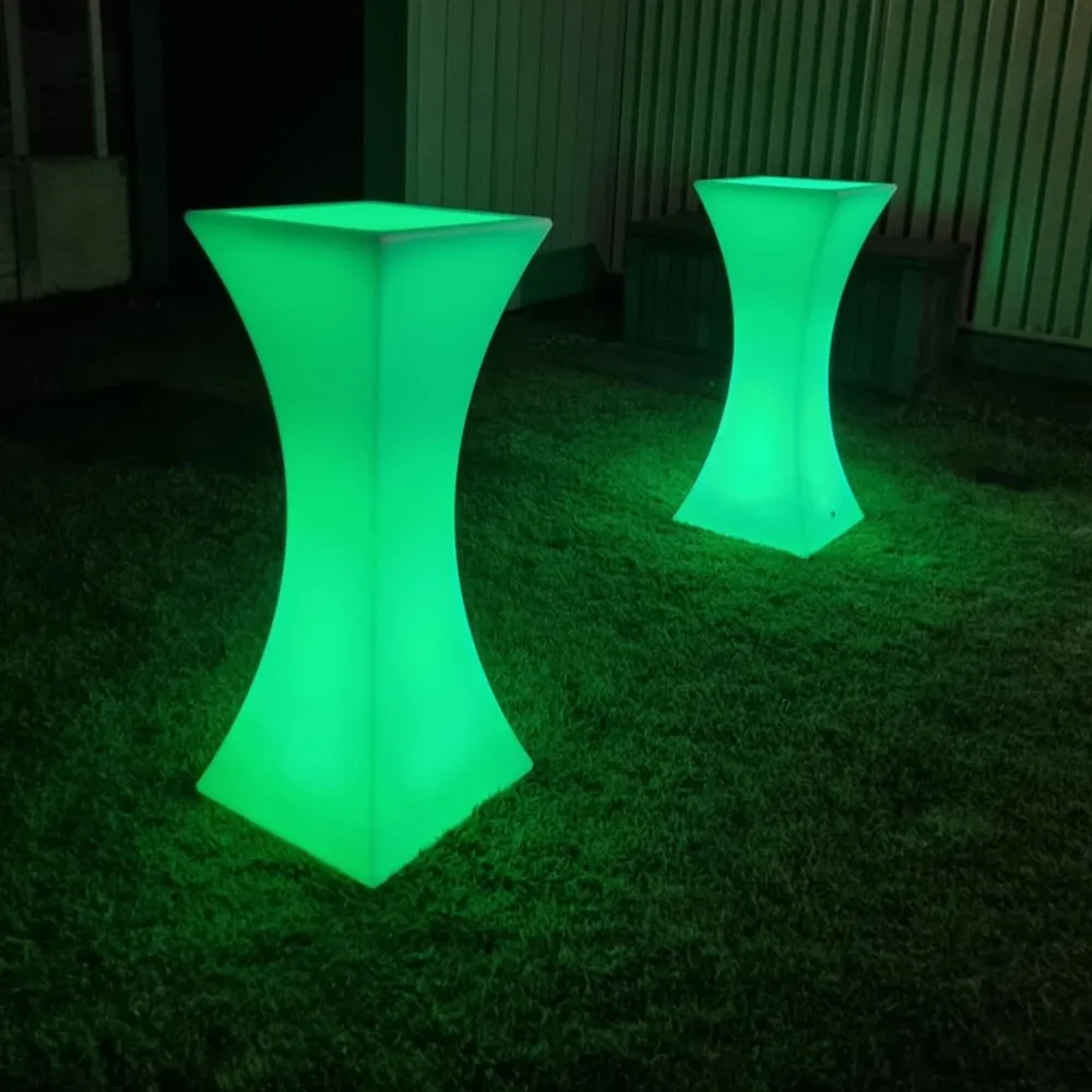 Glow Cocktail Table Hire