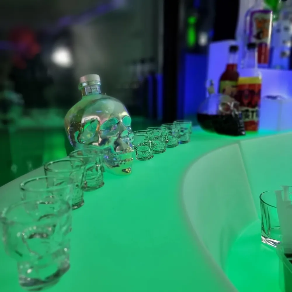 Glow Tiered Display Stand Hire