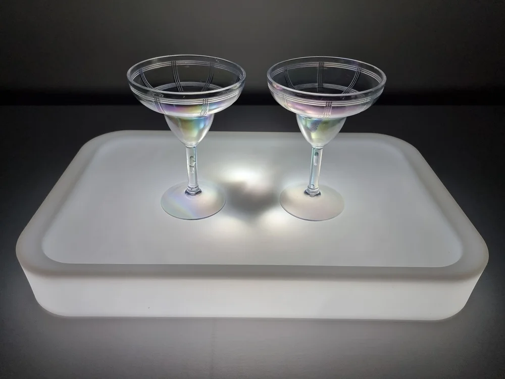 Glow Serving Tray Hire