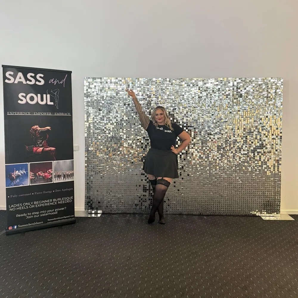 Corporate Silver Shimmer Wall Hire