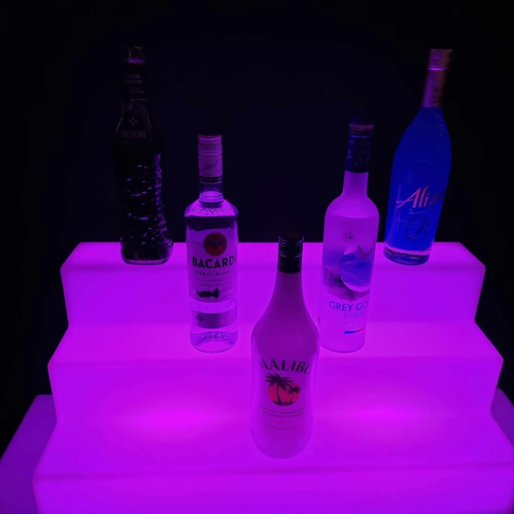 Glow Tiered Display Stand Hire