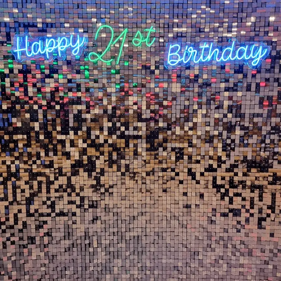 Happy Birthday Neon Sign Hire