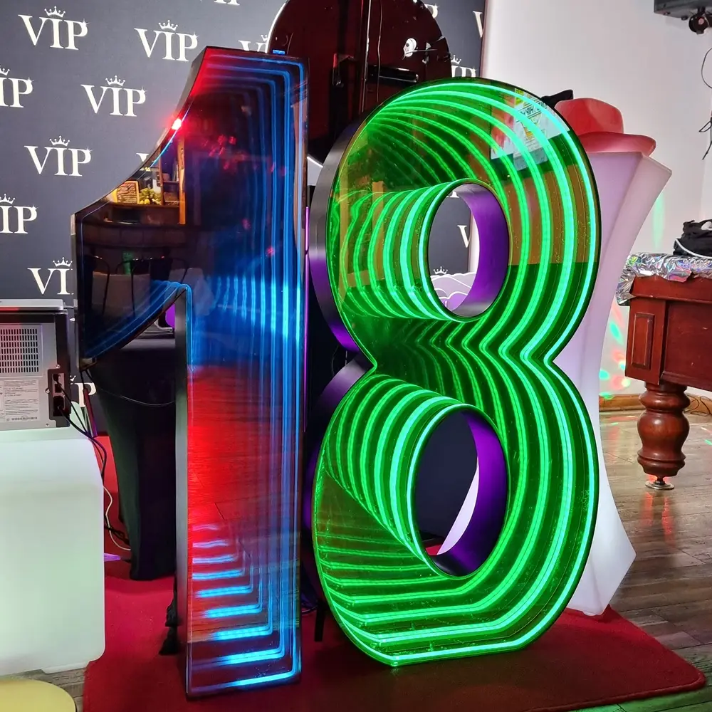 Black Marquee Number 18 Hire