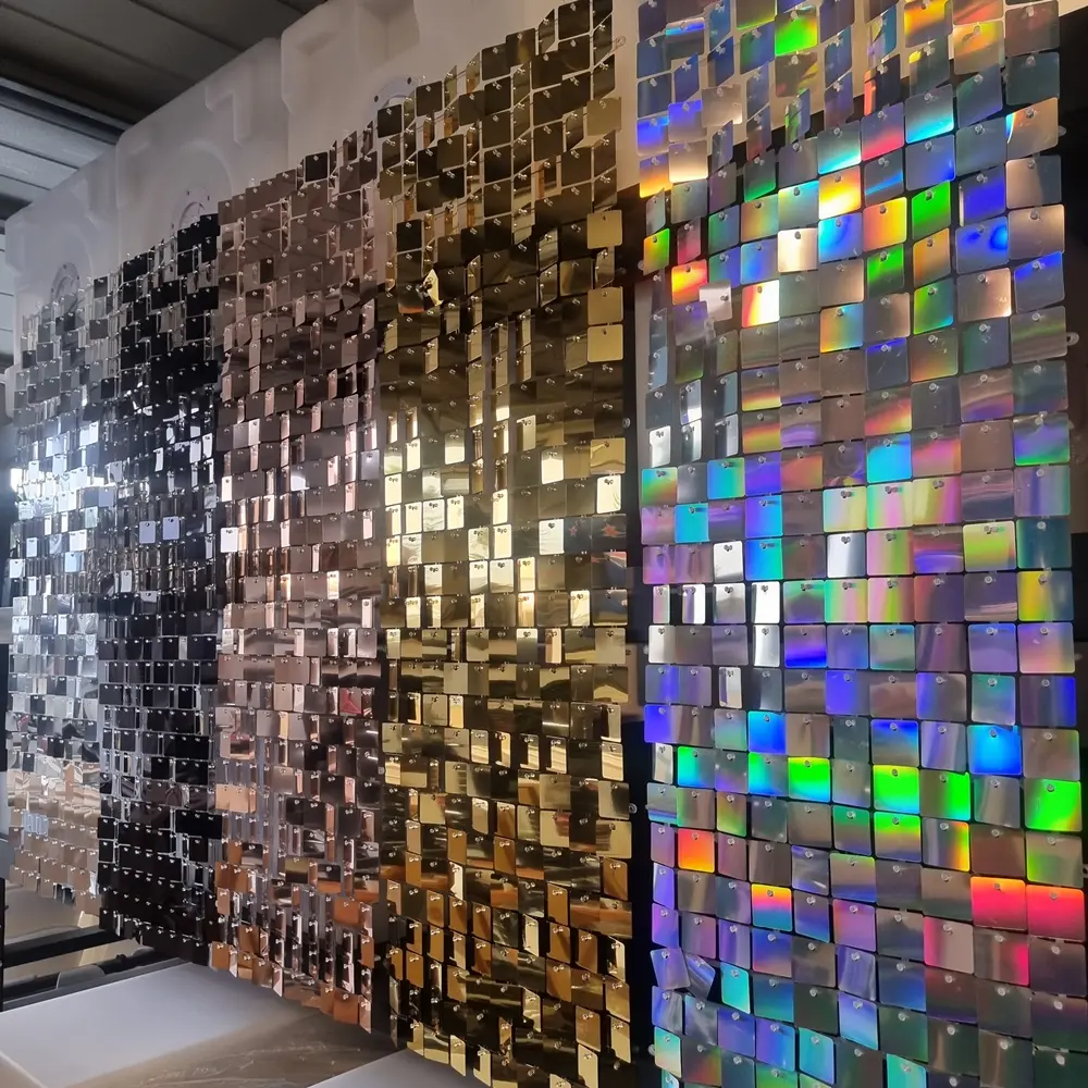 Iridescent Shimmer Wall Hire