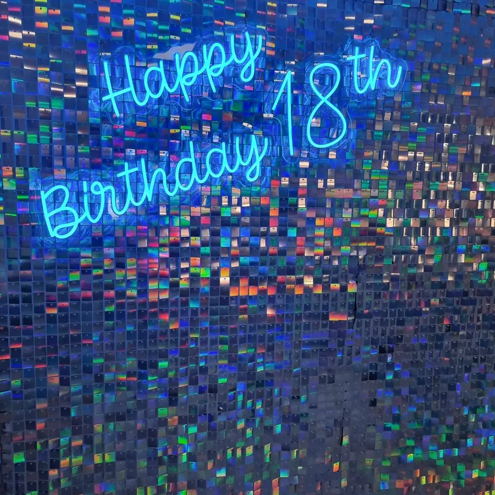 Happy Birthday Neon Sign Hire