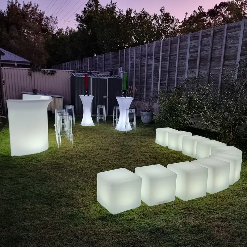 Glow Cube Hire