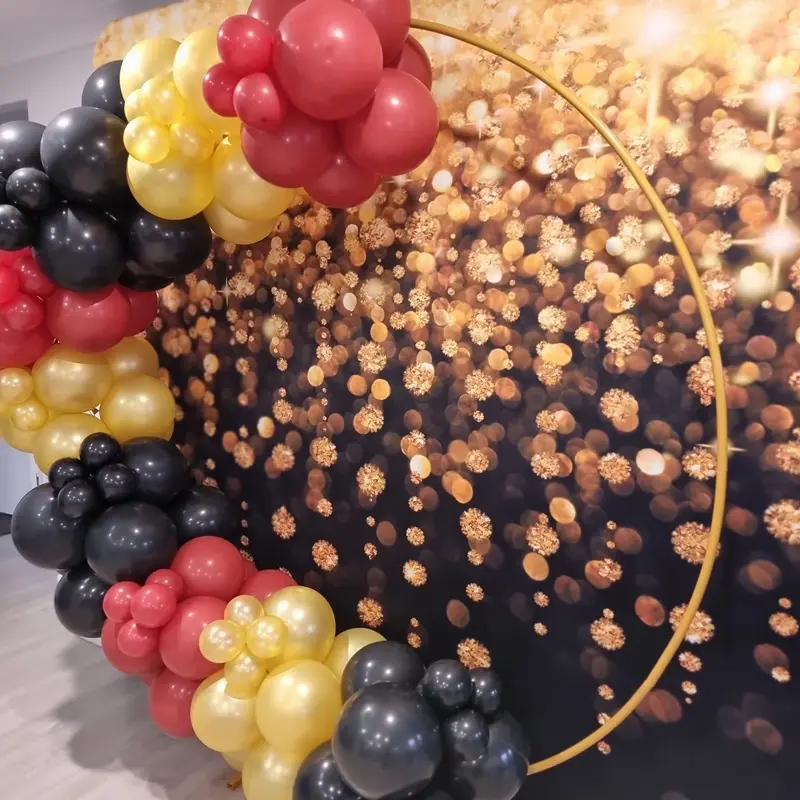 Gold Circle Backdrop Hire