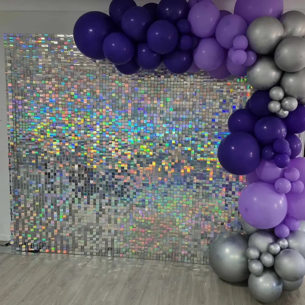 Iridescent Shimmer Wall Hire