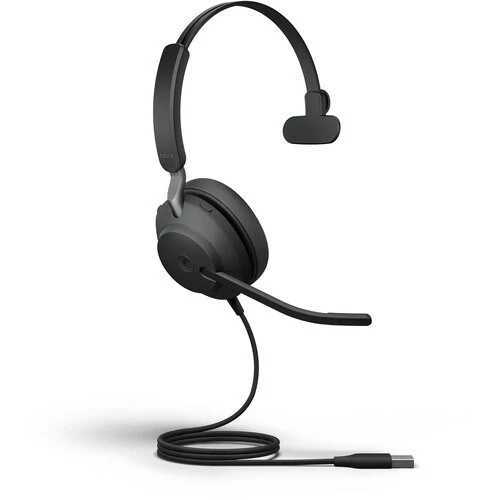 ყურსასმენი Jabra Evolve2 40, USB-A, MS Mono- 24089-899-999
