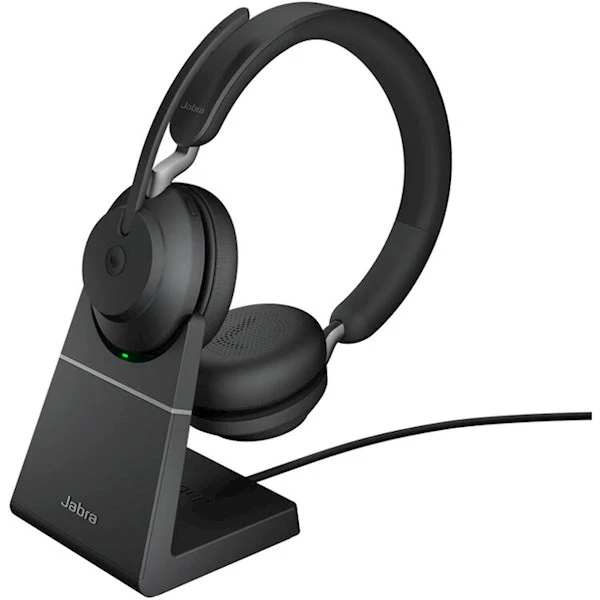 ყურსასმენი Jabra Evolve2 65, Link380a MS Stereo Stand Black - 26599-999-989 