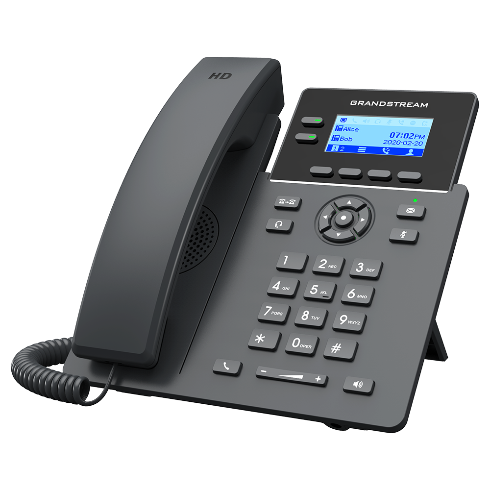 აიპი ტელეფონი Grandstream GRP2602W  IP Phone PoE 4 SIP, 2 lines, Wi-Fi