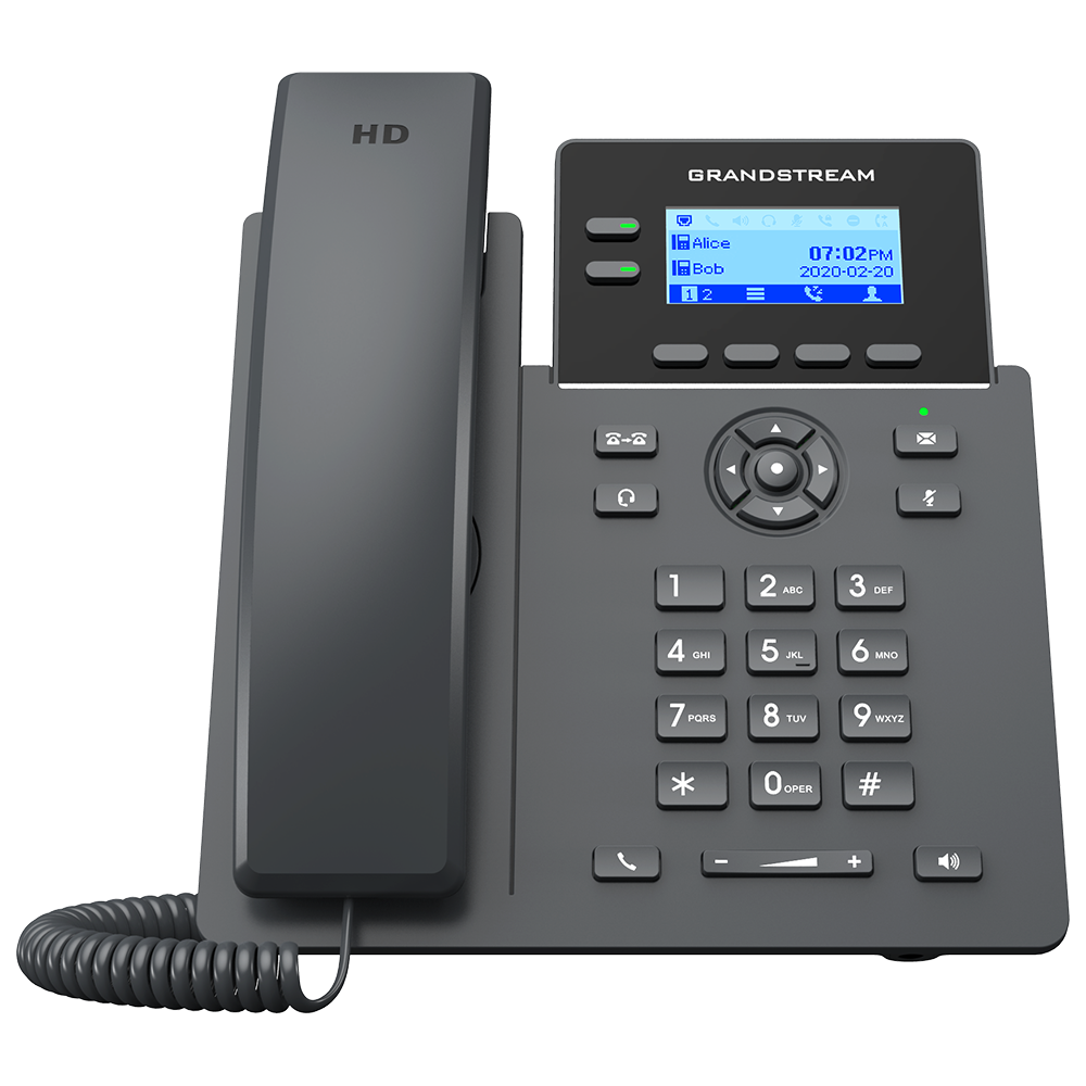 აიპი ტელეფონი Grandstream GRP2602W  IP Phone PoE 4 SIP, 2 lines, Wi-Fi