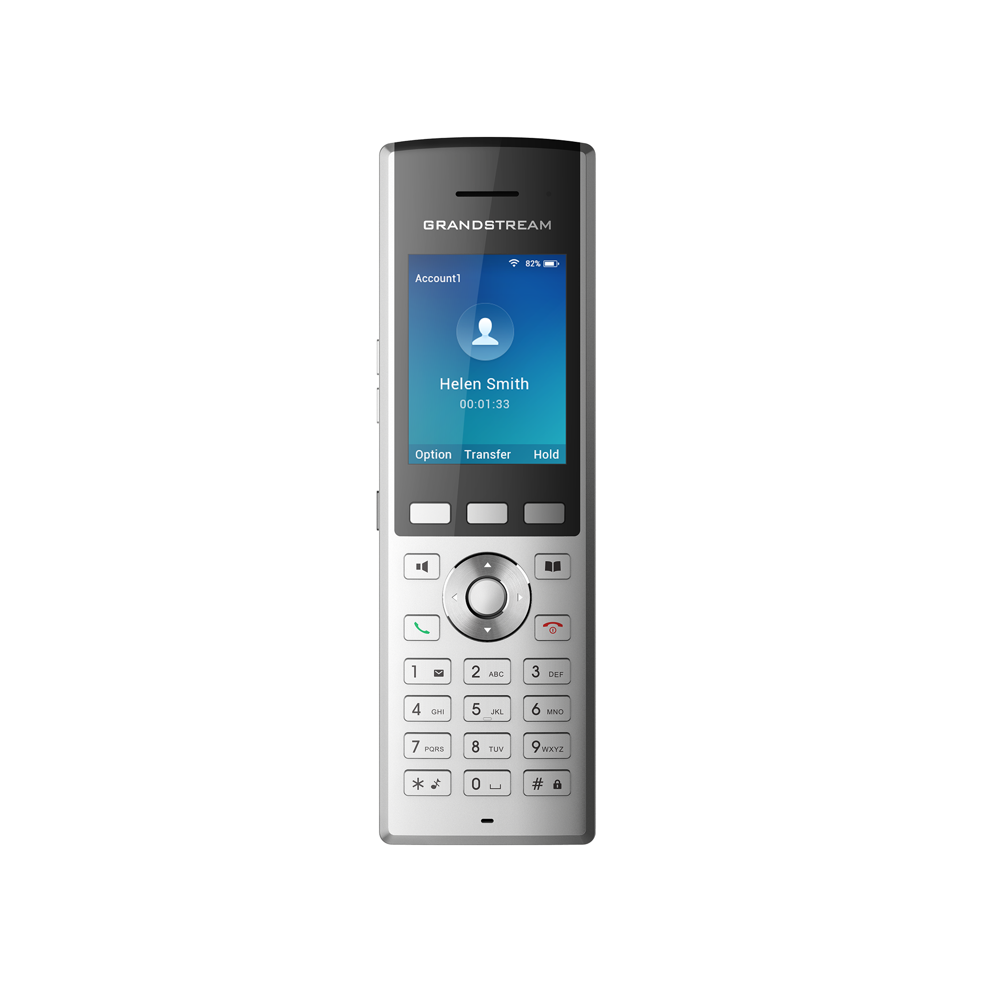 აიპი ტელეფონი Grandstream WP820 WiFI Phone, 2 SIP, Colour Display, and Power Supply