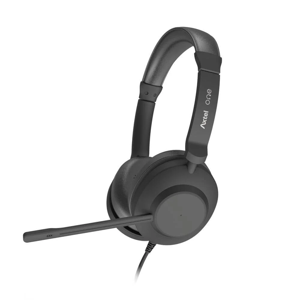 ყურსასმენი AXH-ONEUCD Headset with microphone in duo version: Axtel One UC duo, NC