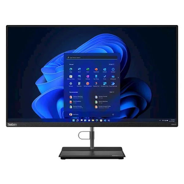 All In One კომპიუტერი Lenovo 12CAA00N00 ThinkCentre neo 30a AIO 27" Gen 3, 27"FHD, i5-12450H, 16GB, 512GB, DVD, Wi-Fi 6, Bluetooth 5.1, 5M  Camera, KB&M, 1Y