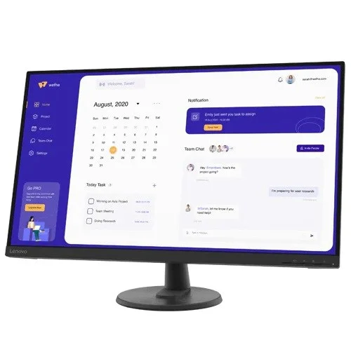 მონიტორი Lenovo 63DAGAT2EU  Monitor C32u-40  31.5" 4K(3840x2160)  4 ms,  2xHDMI 2.0, 1x DP 1.2, Tilt Stand