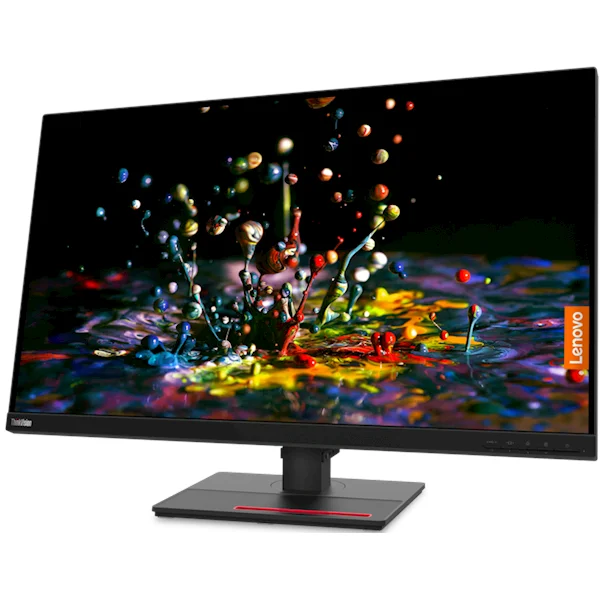 მონიტორი Lenovo 62A2GAT2EU ThinkVision P32p-20 32" 4K UHD IPS, 1x HDMI 2.0, 1x DP 1.2, 1x USB-C 3.2 Gen 1, 3x USB 3.2 Ge