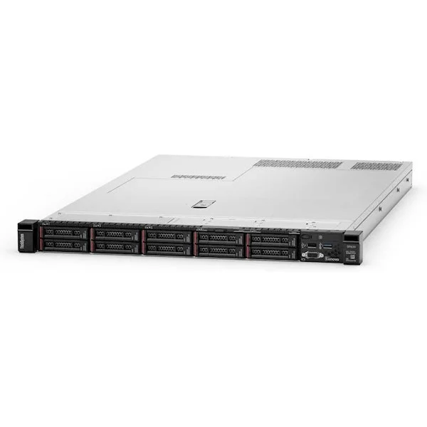 სერვერი Lenovo  ThinkSystem SR630 Xeon 4210R 32GB 2933MHz 1x750W, XCC Silver [7X02A0F4EA]