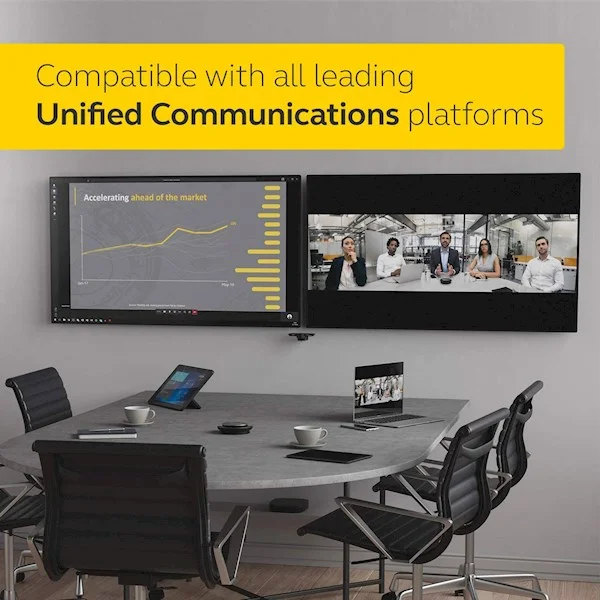 ვიდეო საკონფერენციო კამერა Jabra PanaCast, 4K Panoramic, USB, Conference Camera, Black [8100-119]