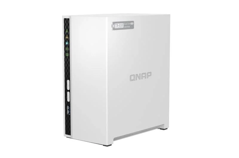 NAS სერვერი Qnap TS-233 ARM® Cortex-A55 quad-core 2.0 GHz processor, 2 GB RAM 