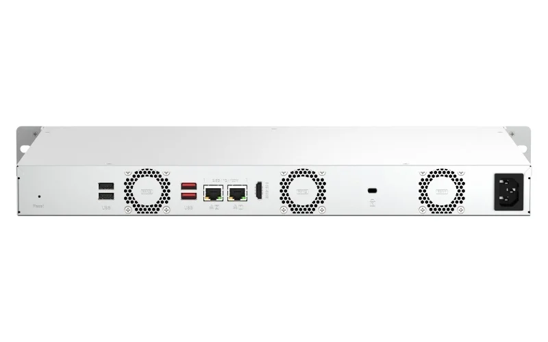 NAS სერვერი Qnap TS-464eU-8G Intel Celeron N4505 2-core/2-thread processor, burst up to 2.9 GHz, 2 GB SODIMM DDR4 (1 x 2 GB)