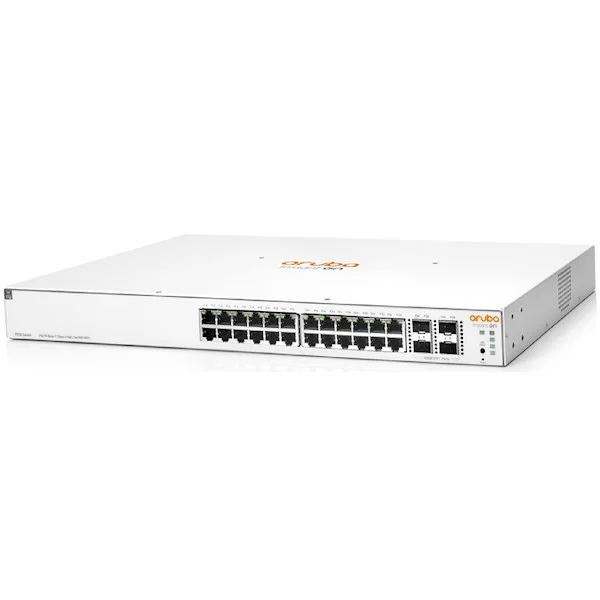 სვიჩი Aruba  Instant On 1930, 24-Port Gigabit, White [JL683A#ABB]  Aruba IOn 1930 24G 4SFP/SFP+ Switch