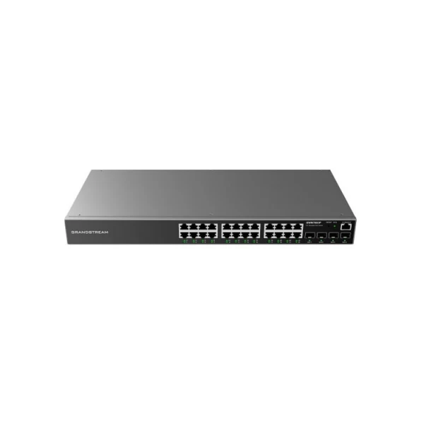 სვიჩი: Grandstream GWN7803P Enterprise 24-Port PoE Switch [GWN7803P]