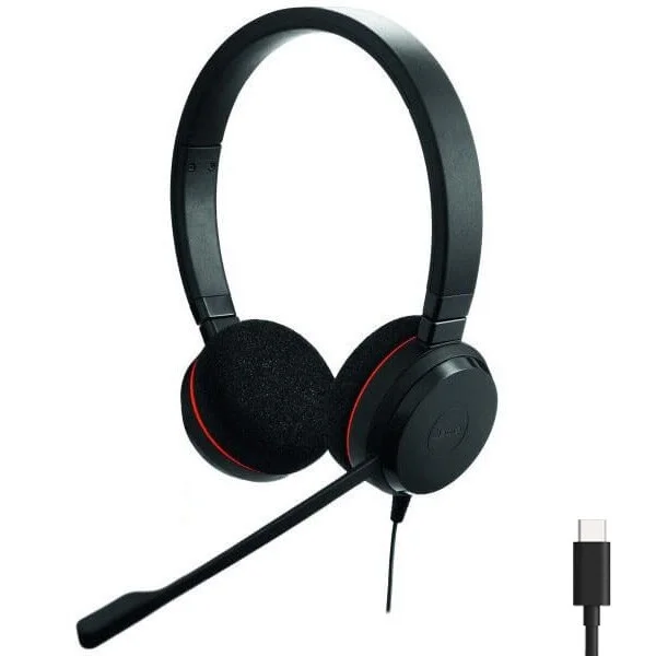 ყურსასმენი Jabra EVOLVE 20 Stereo MS, USB-C [4999-823-189]