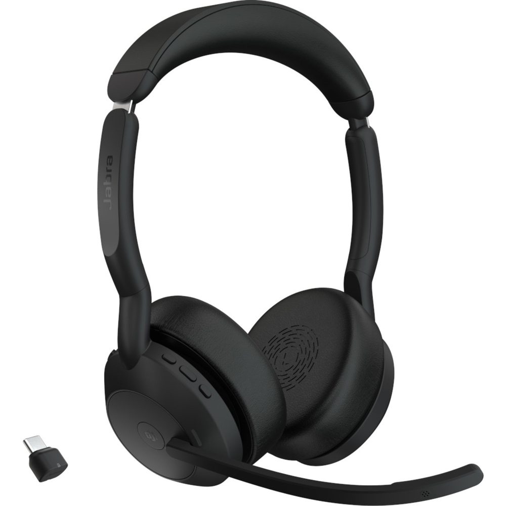 ყურსასმენი Jabra Evolve2 55, Link380c MS Stereo [ 25599-999-899]
