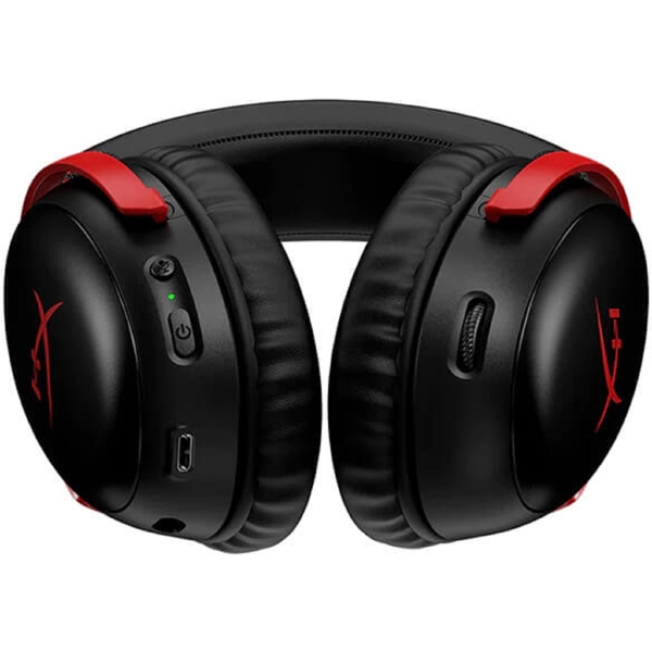 უსადენო ყურსასმენი HyperX Cloud III WL BLK/RED GAM HS [77Z46AA]