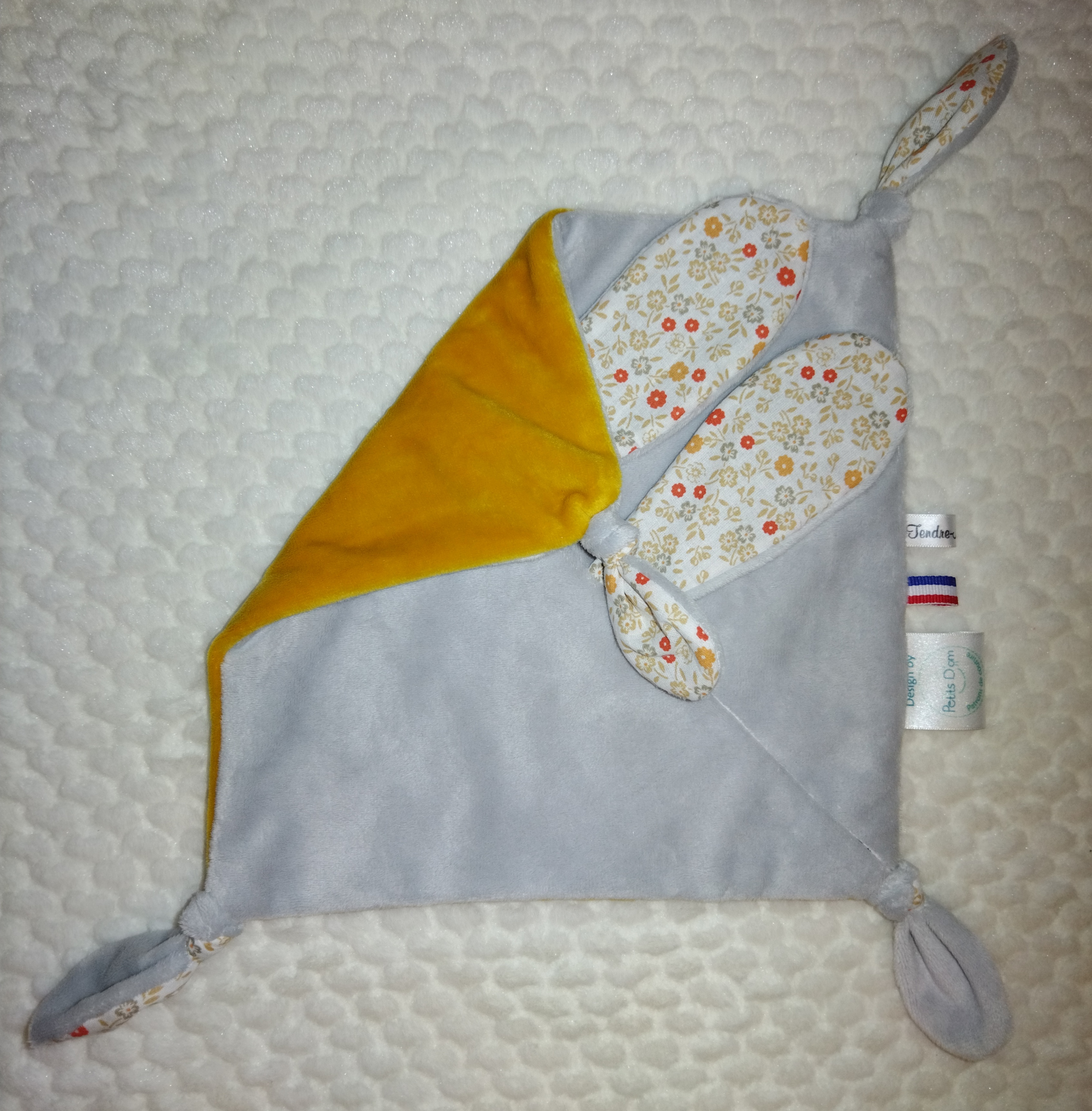 Tendre doudou lapinou
