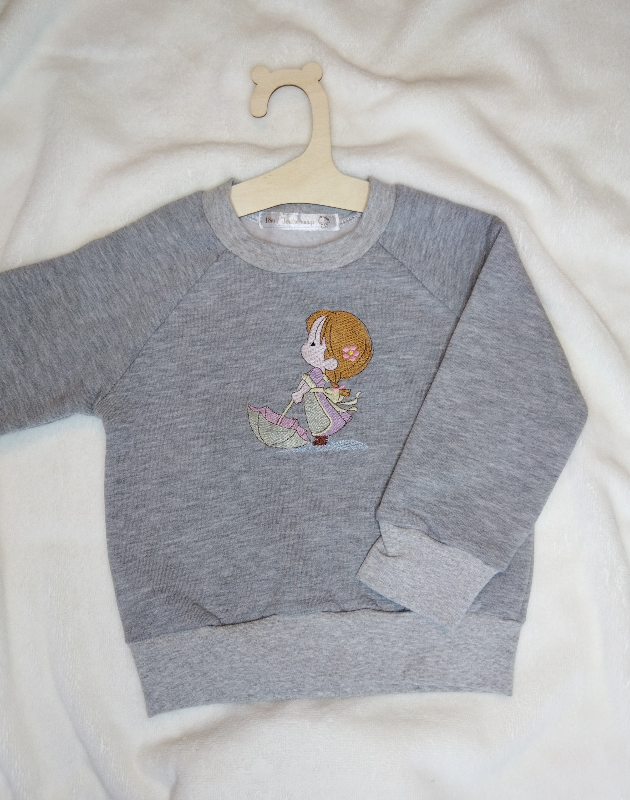 Sweat brodé