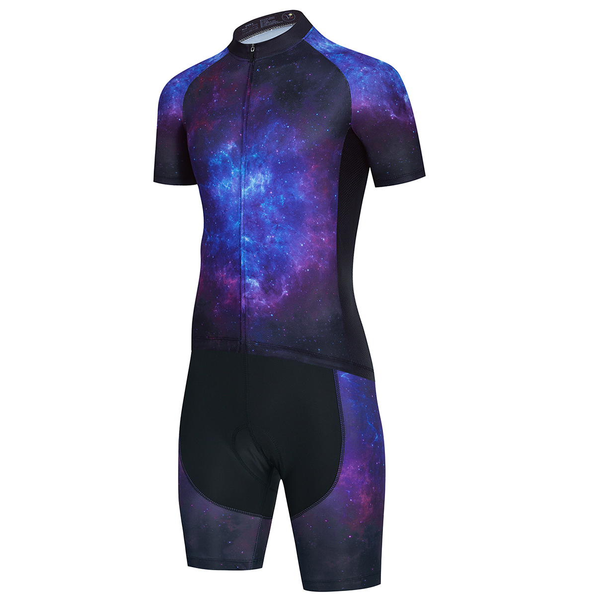 Blue Galaxy Cycling Jersey Set