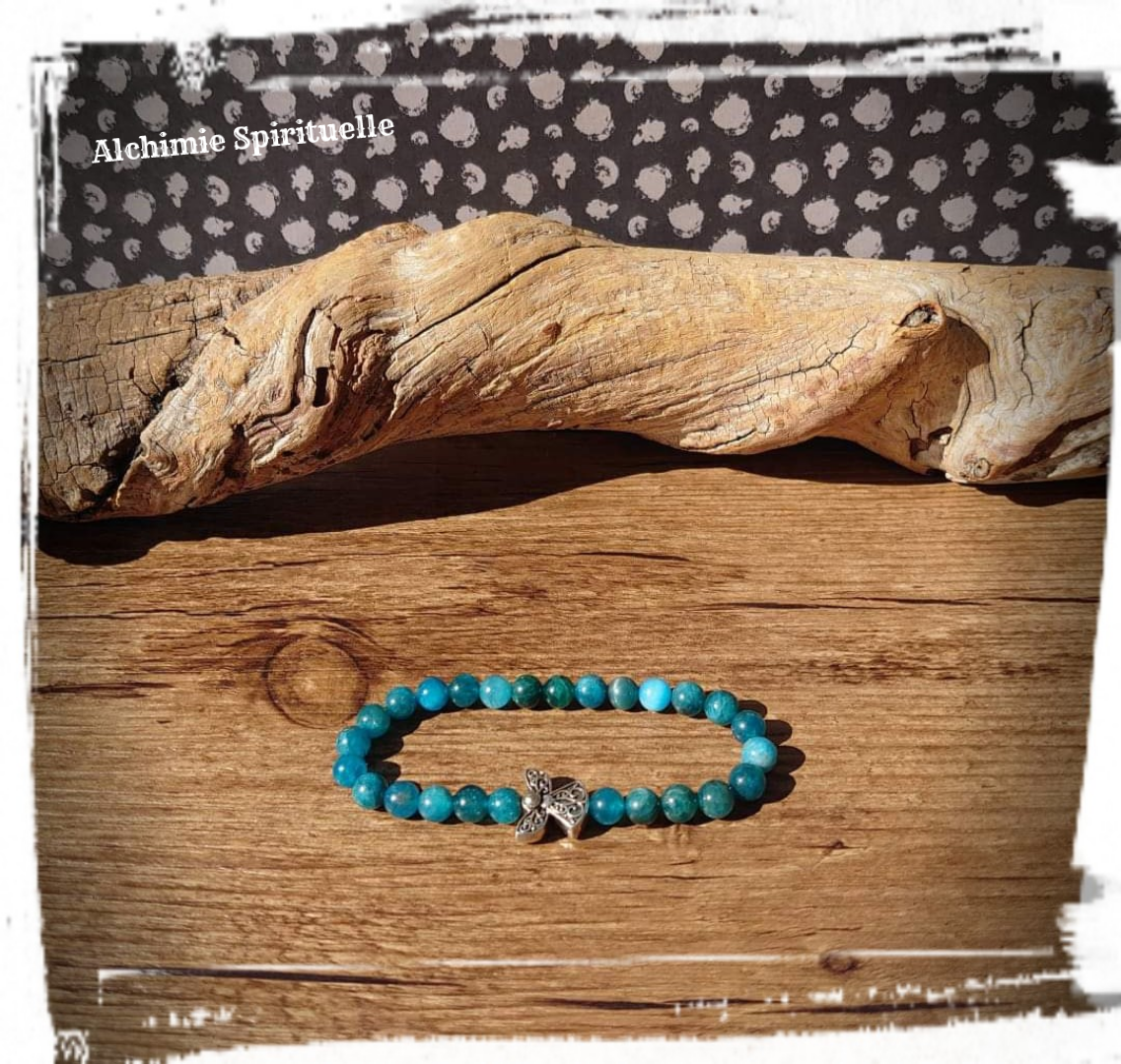 Bracelet Apatite (6mm)