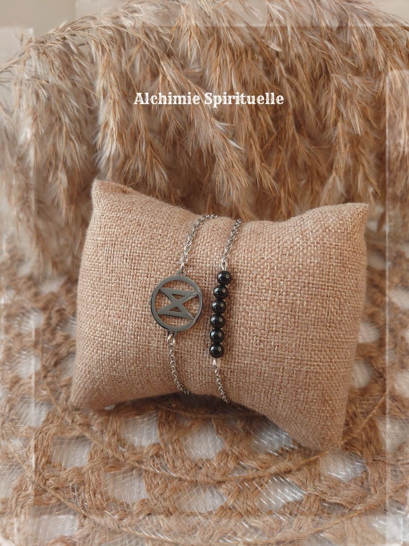 Bracelet Duo Rune Dagaz