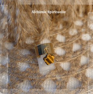 Bague Etoile Œil de tigre