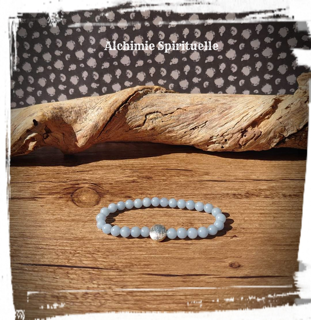 Bracelet Angelite (6mm)