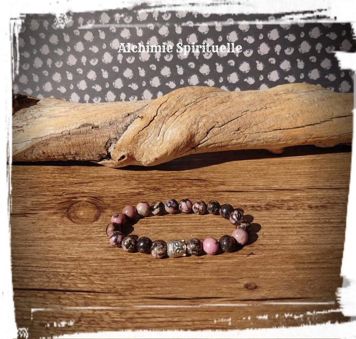 Bracelet Rhodonite (8mm)