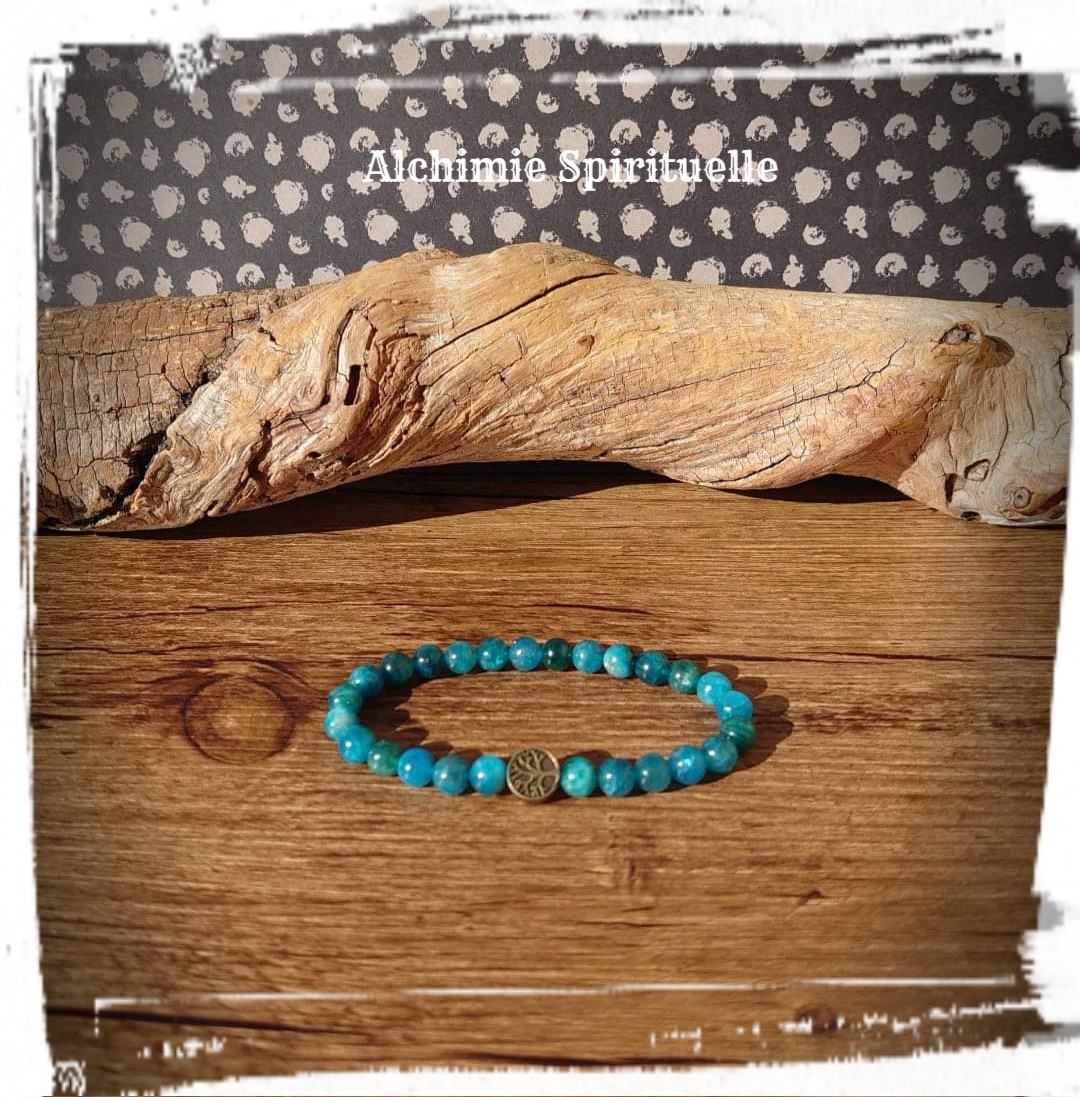 Bracelet Apatite (6mm)