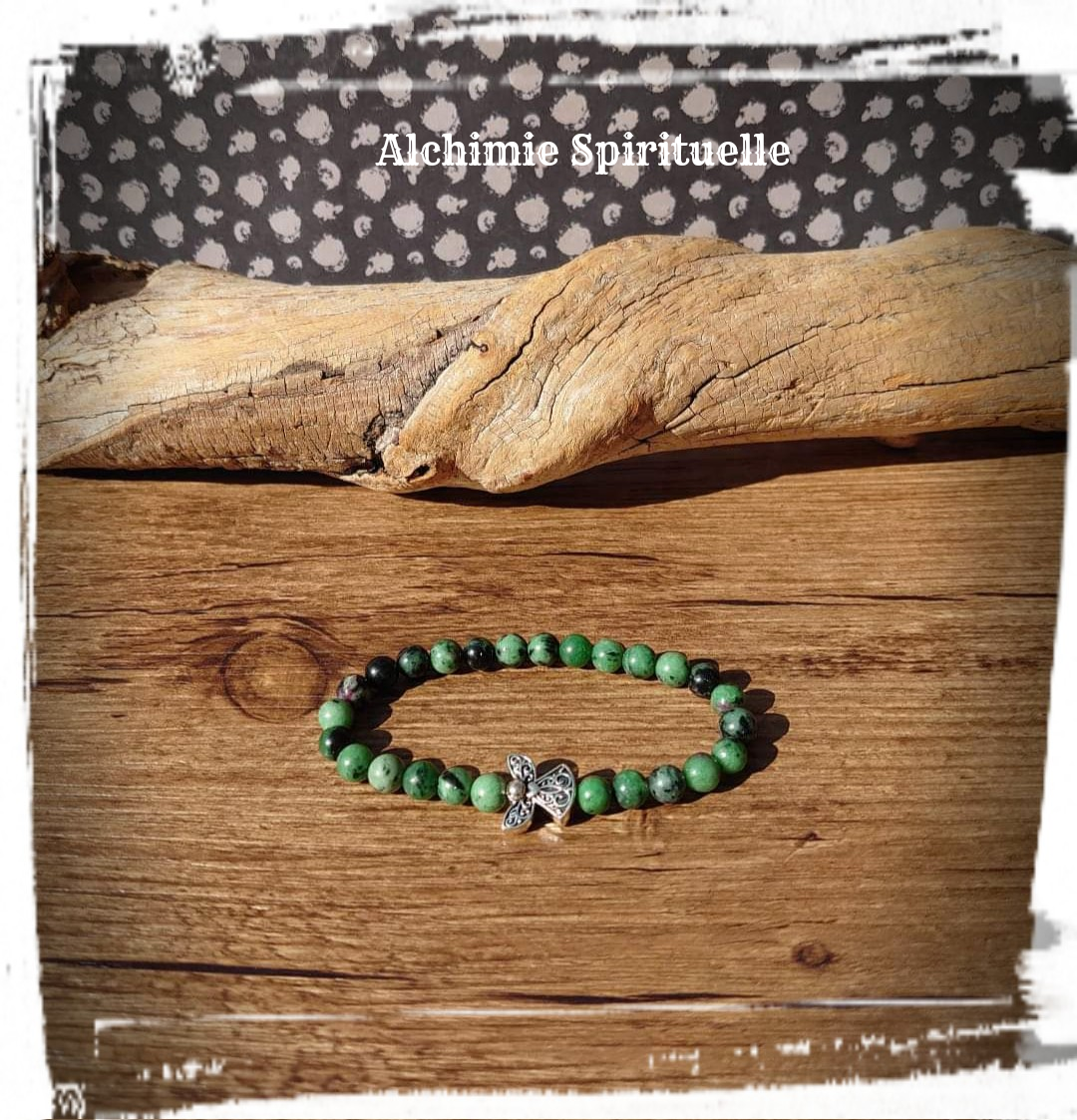 Bracelet Zoïsite Rubis (6mm)