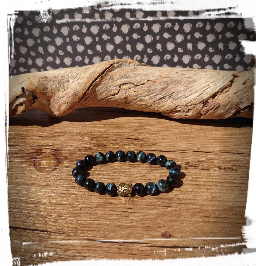 Bracelet Œil de faucon (8mm)