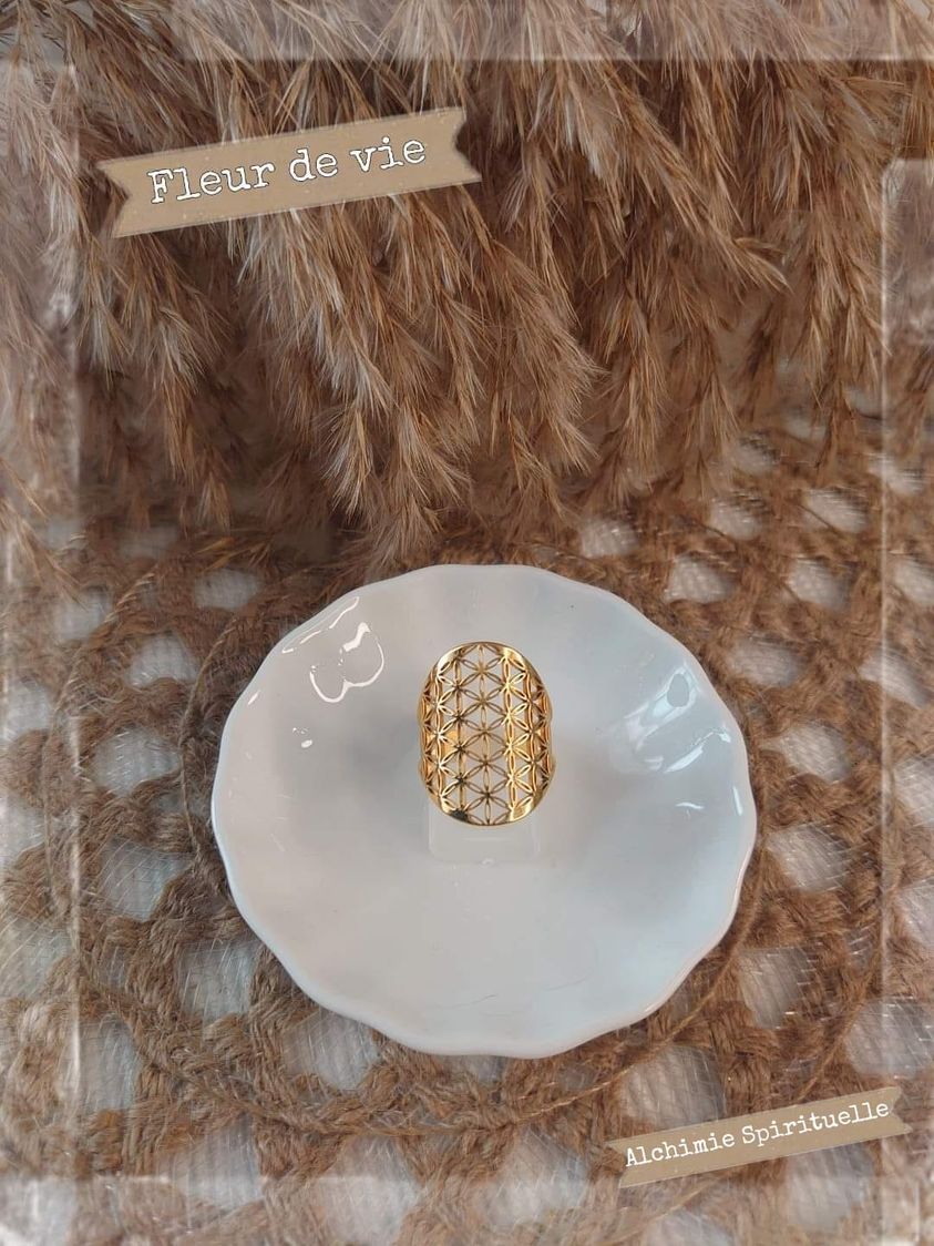 Bague Fleur de vie 