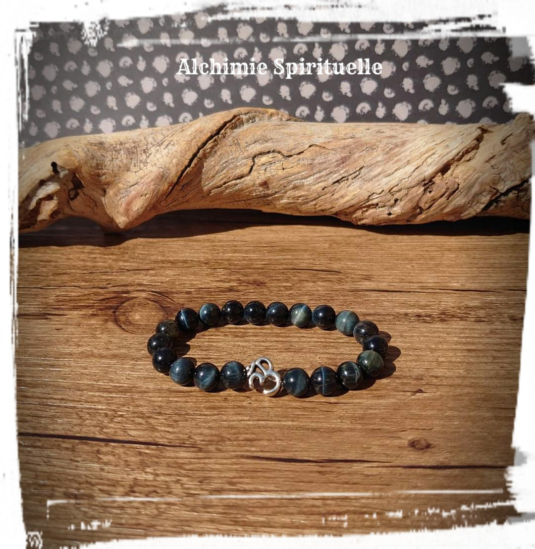 Bracelet Œil de Faucon (8mm)