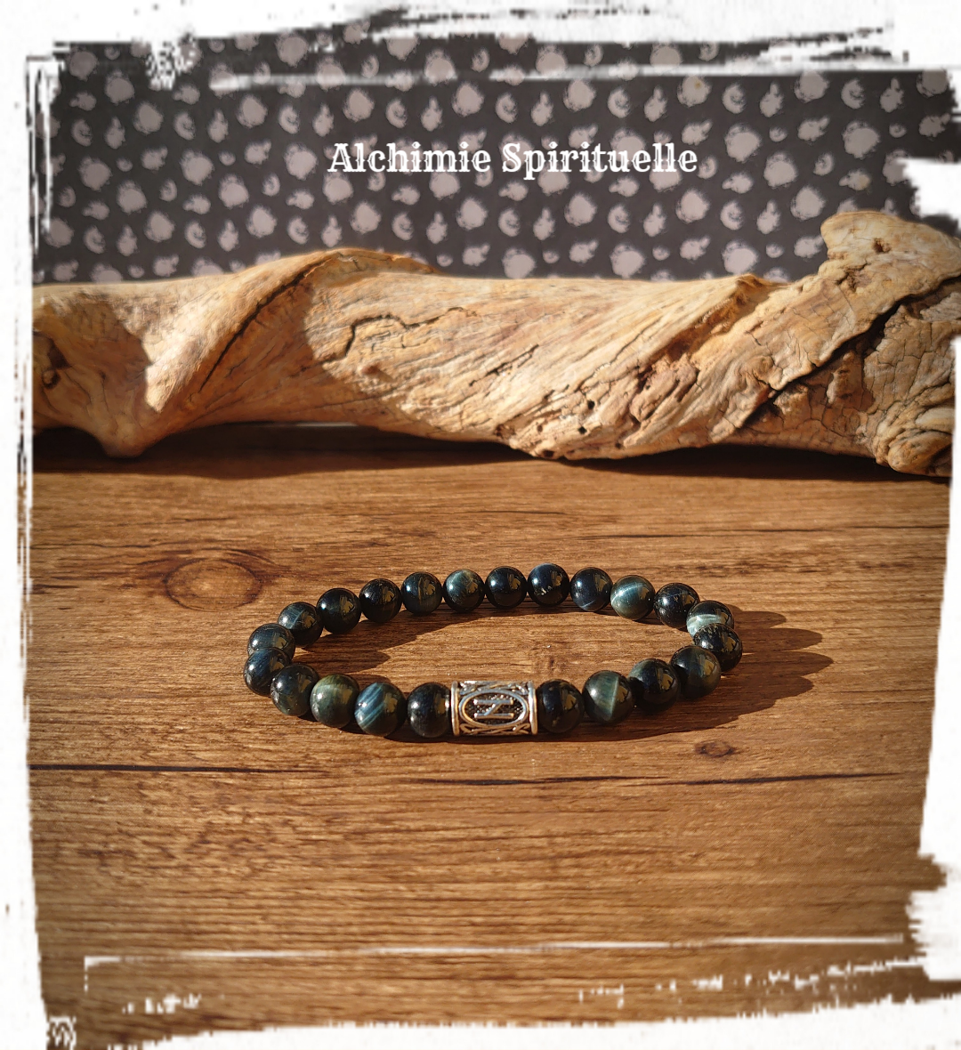 Bracelet Œil de Faucon,  Rune Dagaz