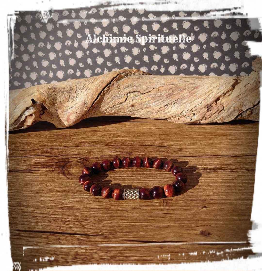Bracelet Œil de taureau (8mm)