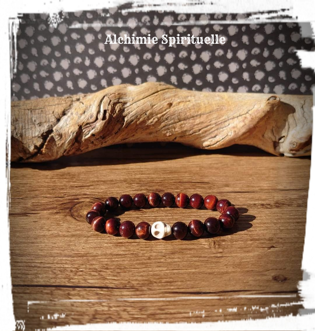 Bracelet l'Œil de taureau, Tête de mort