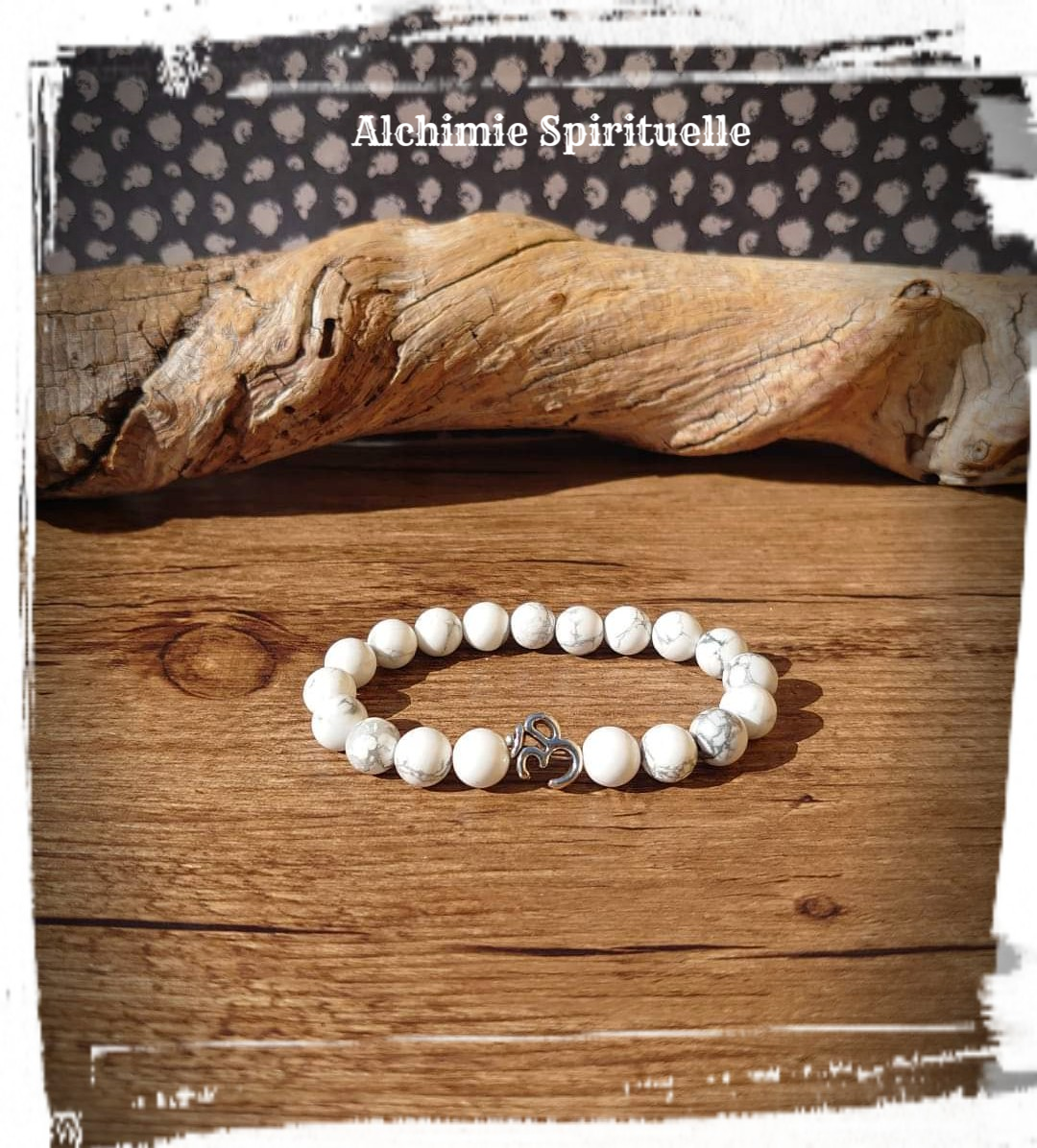 Bracelet Howlite (8mm)