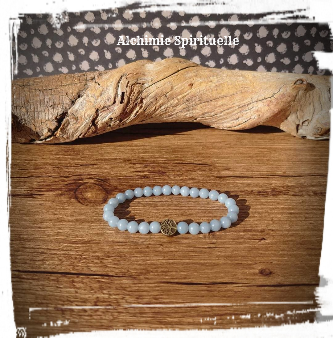 Bracelet Angelite (6mm)